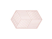Trivet Hexagon Rose L24