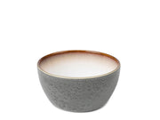 Bowl 12 cm grey/cream BITZ
