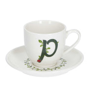 SOLOTUA COFFEE CUP W/S 'P' 3 OZ GB