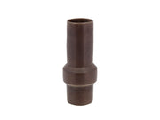 Vase Rost 12x30cm Dark brown Stoneware