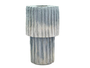 Lamp Styles 25 x 44 cm Blue Paper mache