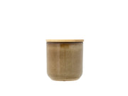 Fragrance candle Iris Peachy Apricot 7 x 7.3 cm Brown