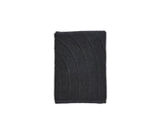 Bath towel Time 70x140 Black