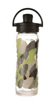 16oz/475ml Glass Bottle with Active Flip Cap | Hype Design London