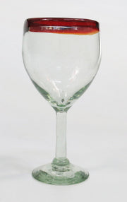 Mexican Glass, Hand made in Mexico ( x1 Wine Glass ) | Hype Design London
