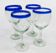 Mexican Wine Glass, Hand made in Mexico ( x4 Wine Glass ) | Hype Design London