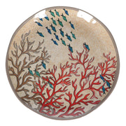 Sea Life - Set 2 Dinner Plates 100% Melamine 27 cm in Gift Box | Hype Design London