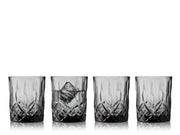 Whisky glass Sorrento 32 cl 4 pcs Smoke