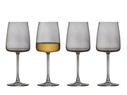 White wine glass Zero 43 cl 4 pcs Smoke
