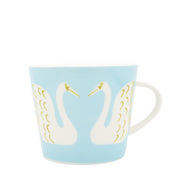 Scion Living Mug 350ml - Swim Swam Swan - Sky