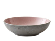 Pasta bowl 20cm Grey/Light pink BITZ
