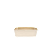 Dish rectangular 28 x 21 cm Cream/cream Stoneware