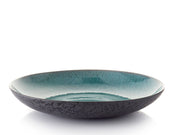 Serving Dish 40 cm black/green BITZ