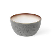 Bowl 14 cm grey/cream BITZ