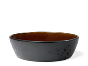 Bowl 18cm black/amber BITZ