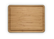Green tools Bamboo cutting board with juice groove