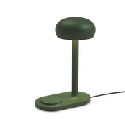 Emendo lamp with Qi wireless charger Emerald