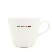 Bucket Mug Medium - 350ml - hot chocolate