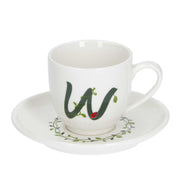 SOLOTUA COFFEE CUP W/S 'W' 3 OZ GB