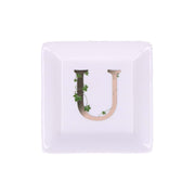 ADORATO SQUARE PLATE 'U' 10X10 cm GB