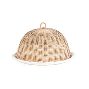 (#) Wicker Cloche Cm 28