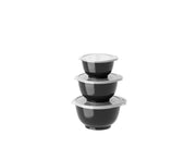 NEW Margrethe Mini bowl set 0.25 + 0.5 + 0.75 L Carbon black