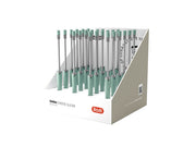 Table display cheese slicer Emma 24 pcs Nordic green