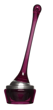 Tea tea strainer with holder  purple