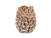 Vase/Flowerpot Aug H29,5 cm Major Brown Stoneware