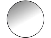 Mirror Vardo D100 cm Black Iron/Mirror