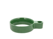 Candlestick Halo 16 x 3.6 cm Green Aluminum