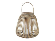 Lantern Amas Bamboo/Glass D37 H40 Nature