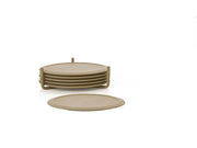 Zone Denmark - Coasters with holder Khaki Singles | Hype Design London