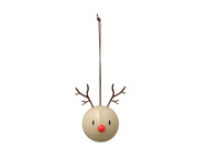 Hoptimist Reindeer Ornament 2 pcs. Latte | Hype Design London