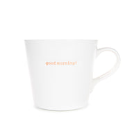 Keith Brymer Jones Large Bucket Mug good morning! (orange) | Hype Design London